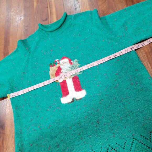 Vintage Christmas Santa Sweater Stefano Worldwide - Picture 11 of 11